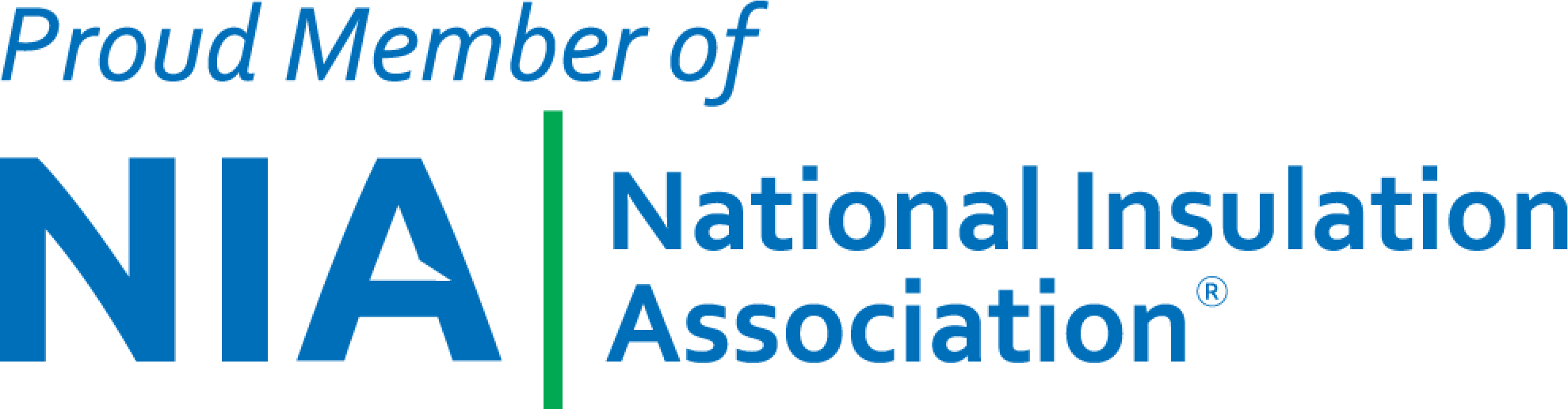 National Insulation Association (NIA) Member Logo National Insulation Association (NIA) Member Logo